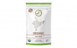 Orgabite Organic White Sugar   Pack  5 kilogram